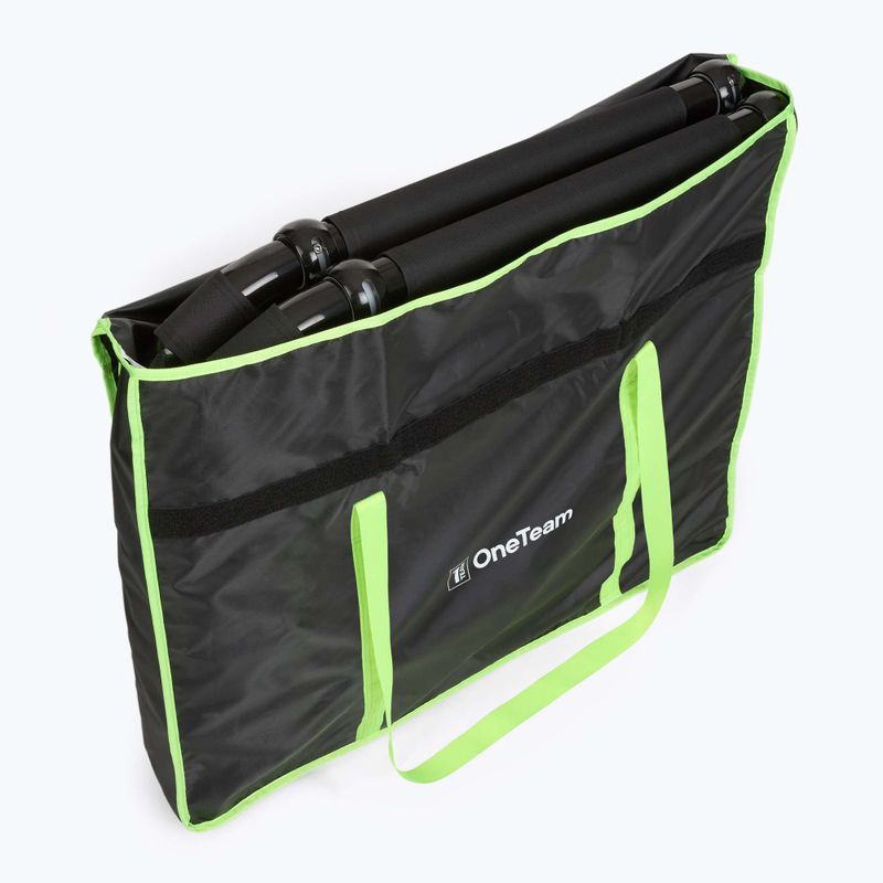 Taška na přenášení branky OneTeam Swiftgoal 180 x 120 cm černá/zelená 7