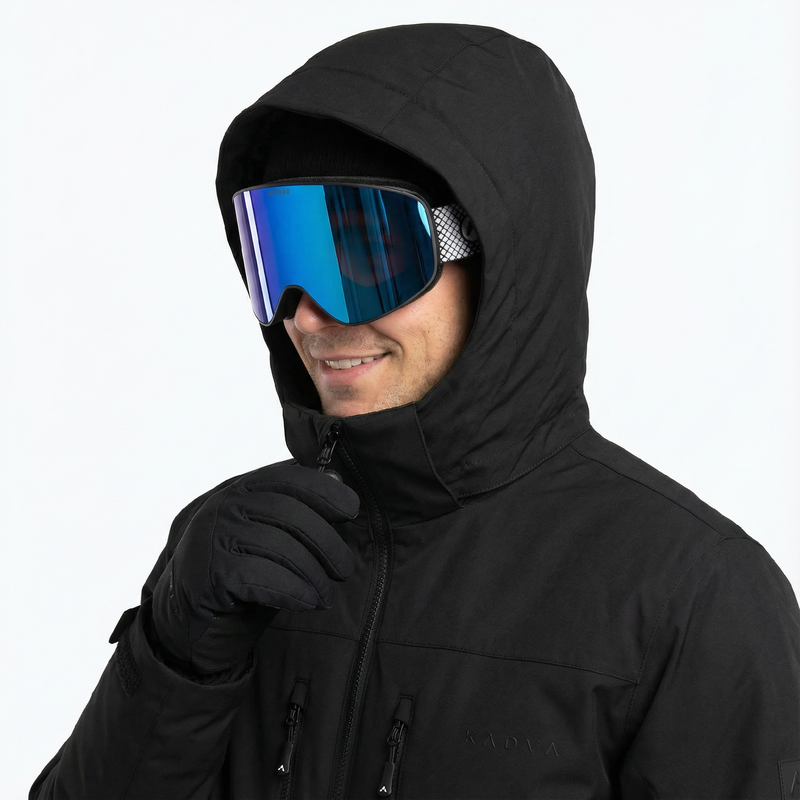 Lyžařské brýle ATTABO lyžařské Kinik black 2
