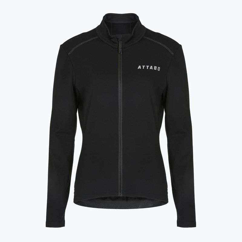 Dámská cyklistická mikina ATTABO FLEERO REF zateplená black 9
