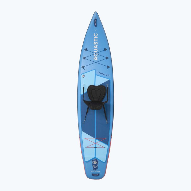 Sada paddleboard SUP nafukovací AQUASTIC Touring 11'6" modrý 3
