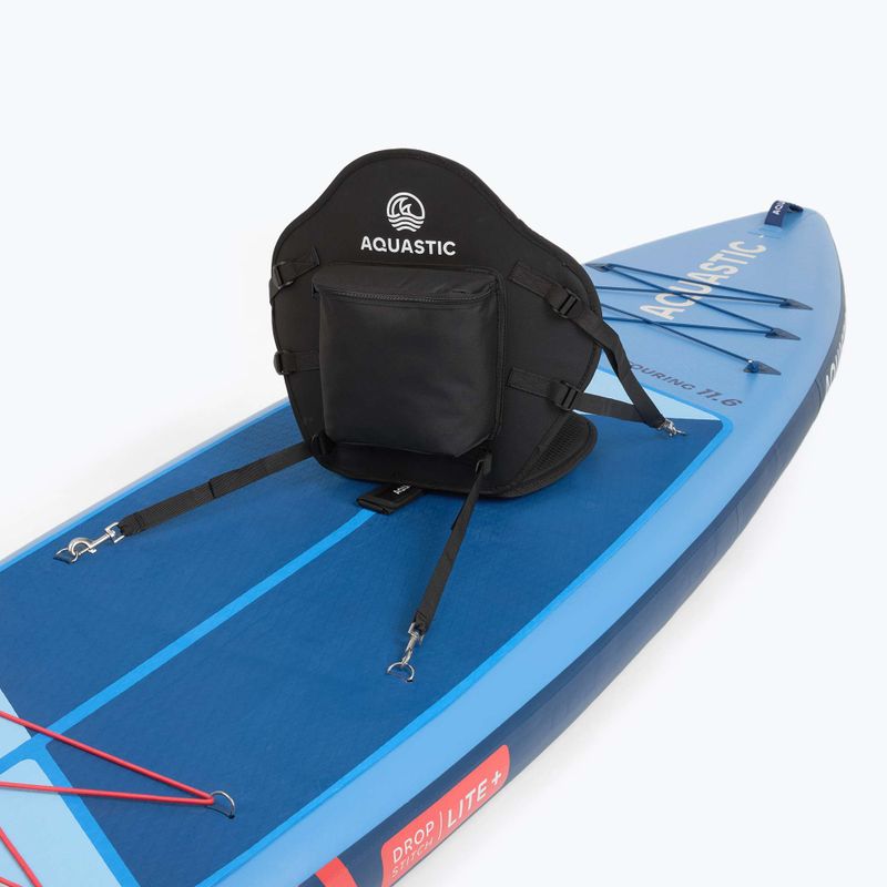 Sada paddleboard SUP nafukovací AQUASTIC Touring 11'6" modrý 12