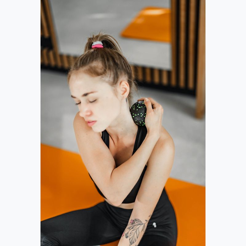 Masážní míček XTREXO TRX-MSB008 8 cm černý/limeta 3