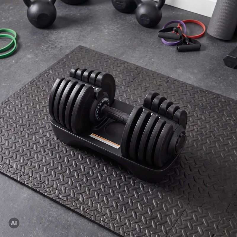 Nastavitelná činka XTREXO TXO-B4W001 40 kg black 7