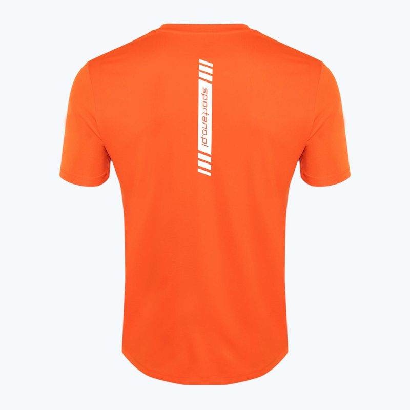 Pánské běžecké tričko SPORTANO Active Men orange 2
