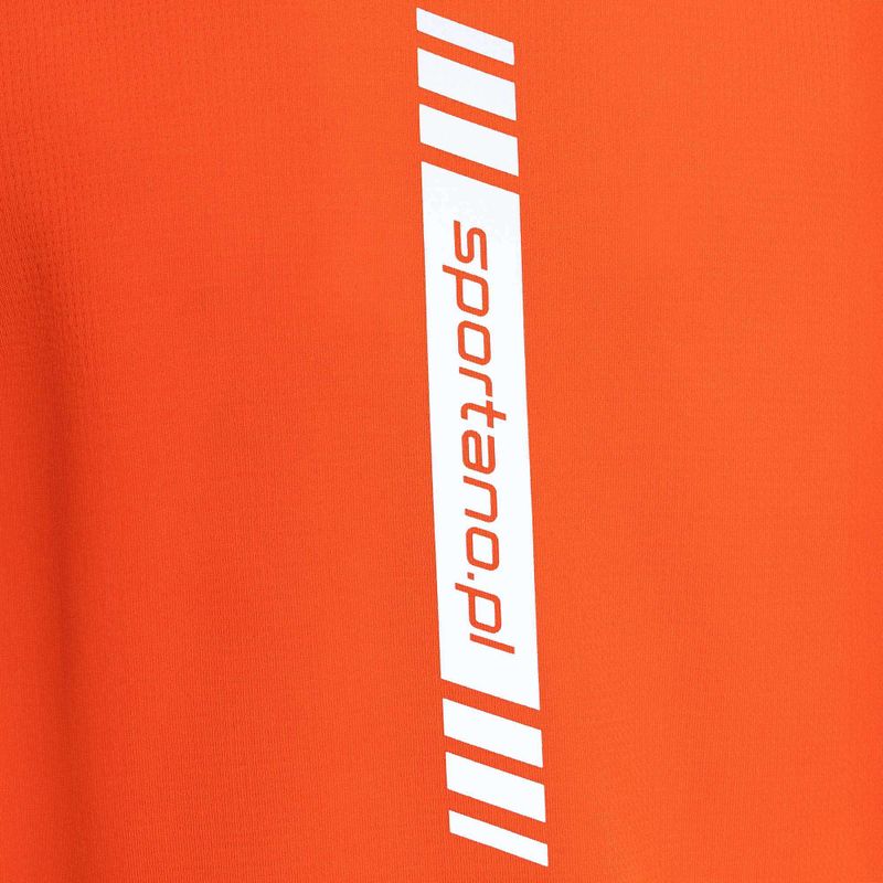 Pánské běžecké tričko SPORTANO Active Men orange 5