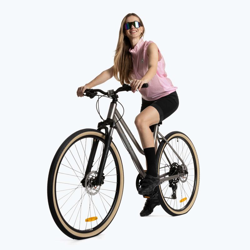Dámská cyklistická vesta ATTABO Cahayo Vest Windproof pink 8