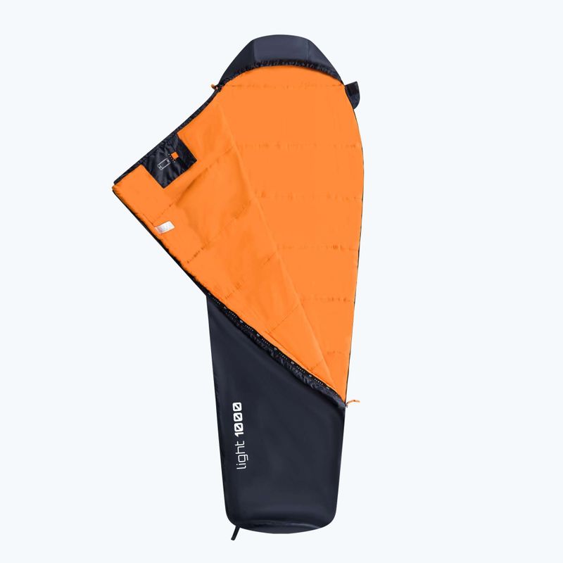 Spací pytel KADVA Light 1000 L levý šedý 4