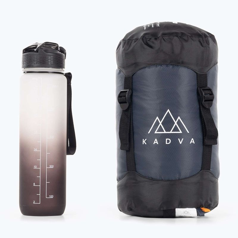 Spací pytel KADVA Light 1000 L levý šedý 2