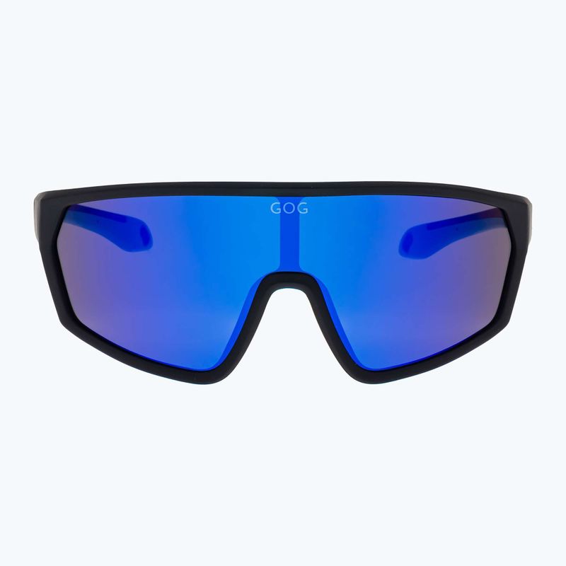 Dětské sluneční brýle GOG Flint matt neon blue/black/polychromatic blue 3