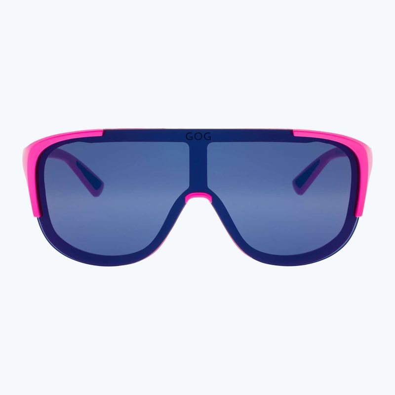 Sluneční brýle GOG Medusa matt neon pink/black/reflex blue 2