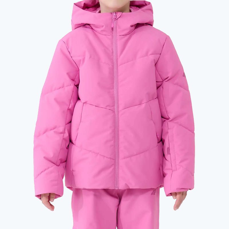 Dětská lyžařská bunda 4F F0819 fuchsia