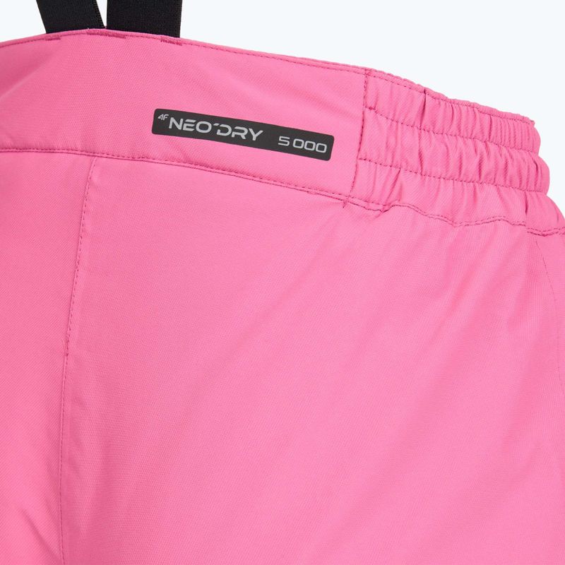 Dětské lyžařské kalhoty 4F Fnk F0948 fuchsia 6