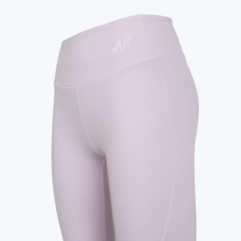 Dámské tréninkové legíny 4F Solar Punk FNK F404 light violet 3