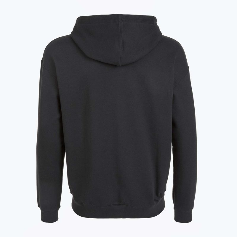 Pánská mikina PROSTO Hoodie Logo Zip black 2