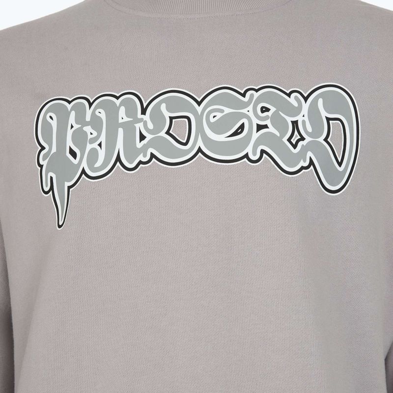 Pánská mikina PROSTO Graffiti washed gray 3