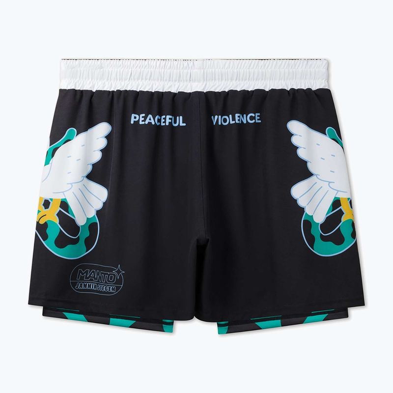 Pánské tréninkové šortky MANTO Dove black 2