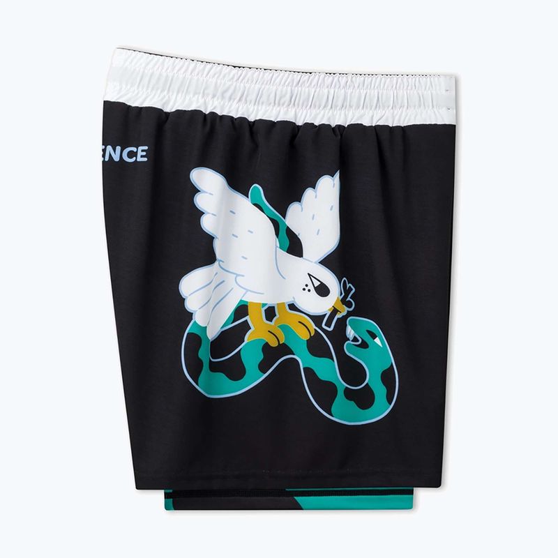 Pánské tréninkové šortky MANTO Dove black 3