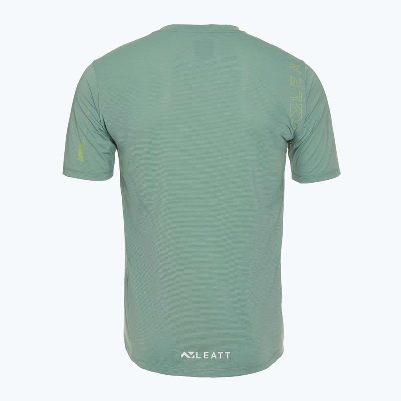 Pánský cyklistický dres Leatt MTB Trail 1.0 X-Flow pistachio 2