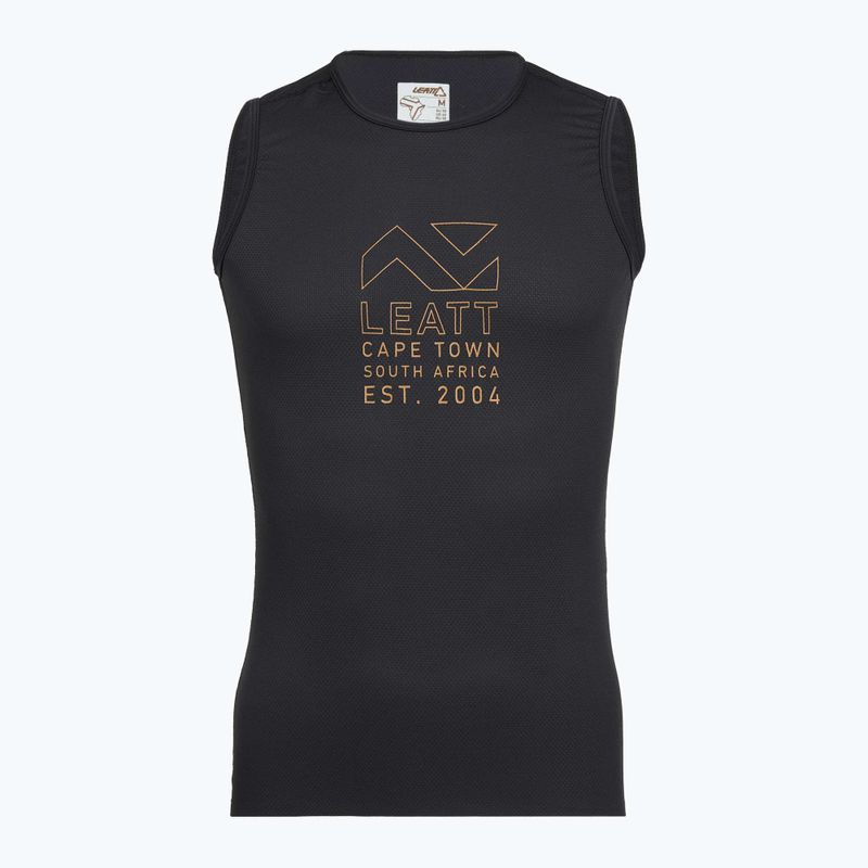 Pánský cyklistický dres Leatt Sleeveless Base black