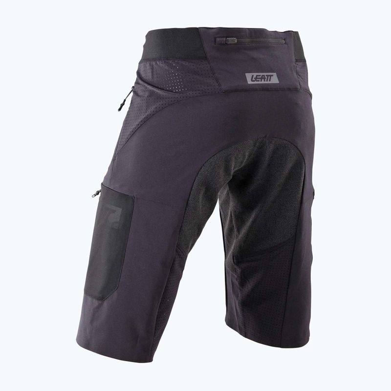 Pánské cyklistické šortky Leatt MTB Gravity 2.0 ghost black 2