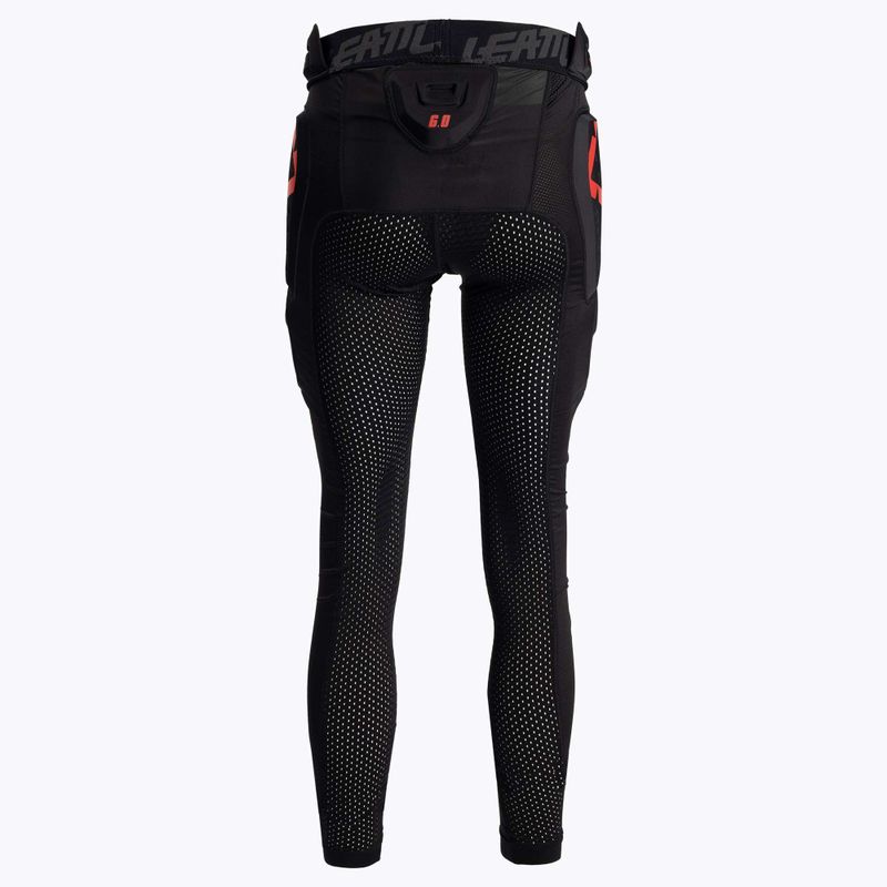 Leatt Impact 3DF 6.0 pánské cyklistické ochranné kalhoty černé 5019000371 2