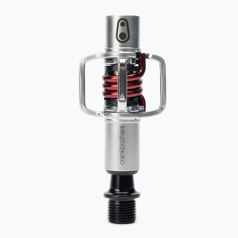 Pedály na kolo Crankbrothers Eggbeater 1 stříbrno-červene CR-14792 4