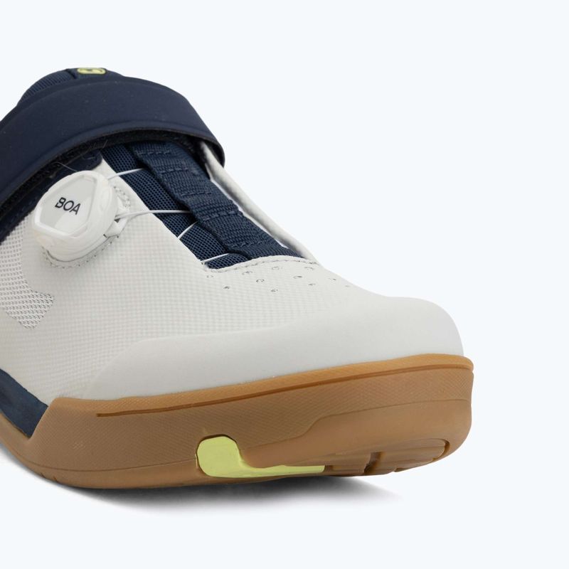 Cyklistické boty MTB Crankbrothers Mallet BOA navy grey/gum outsole 7