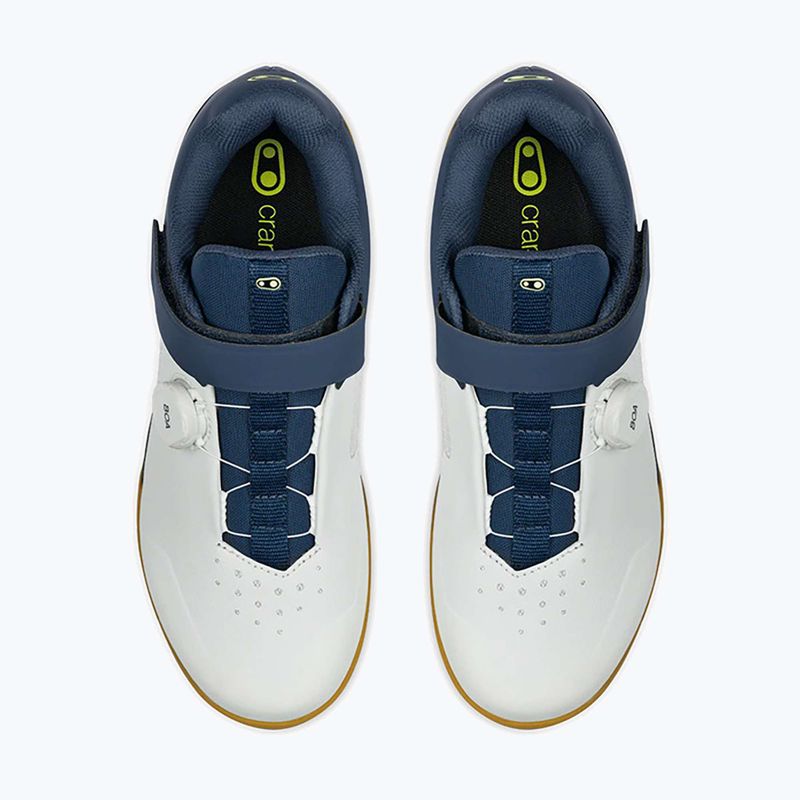 Cyklistické boty MTB Crankbrothers Mallet BOA navy grey/gum outsole 14