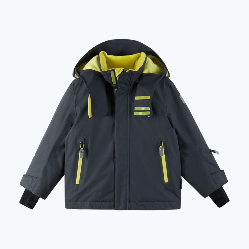 Dětská lyžařská bunda Reima Kairala soft black 2