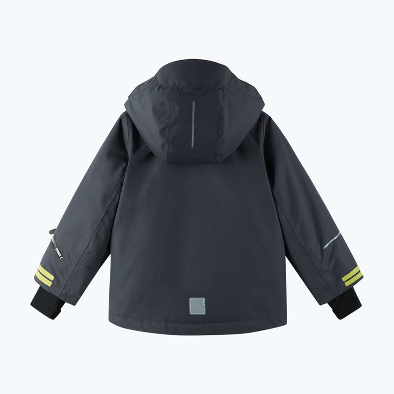 Dětská lyžařská bunda Reima Kairala soft black 3