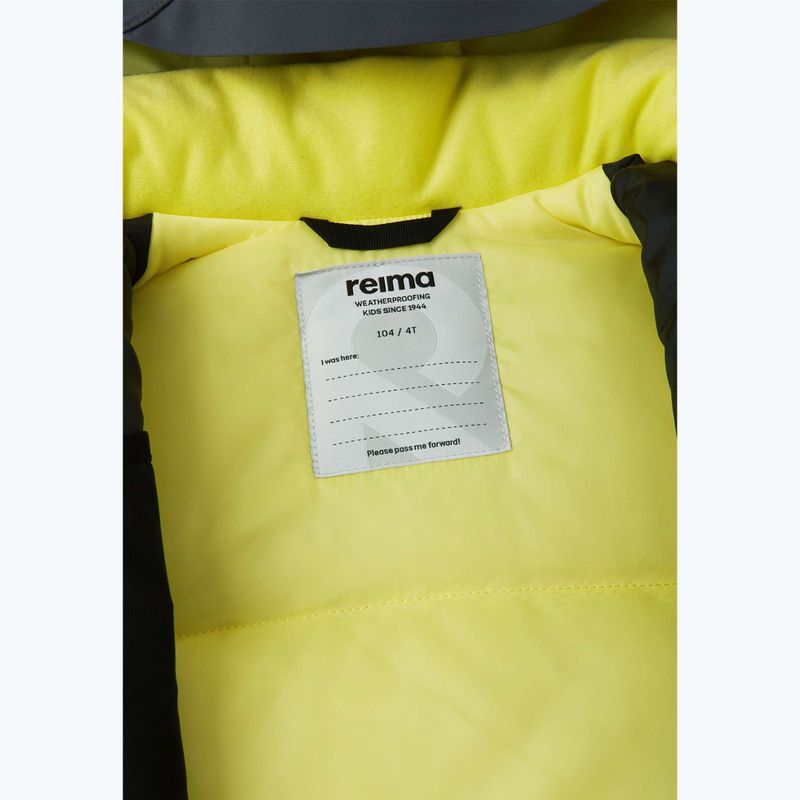 Dětská lyžařská bunda Reima Kairala soft black 7