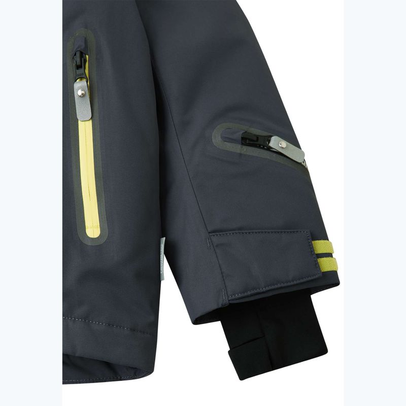 Dětská lyžařská bunda Reima Kairala soft black 9