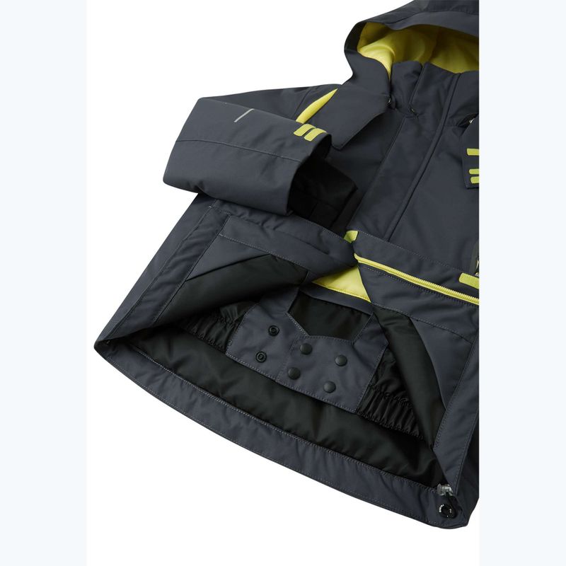 Dětská lyžařská bunda Reima Kairala soft black 11