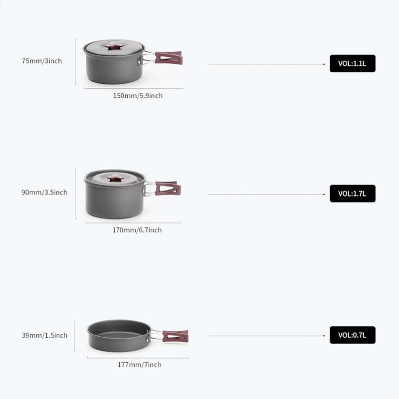 Sada kempingového nádobí Fire-Maple FMC-202 3