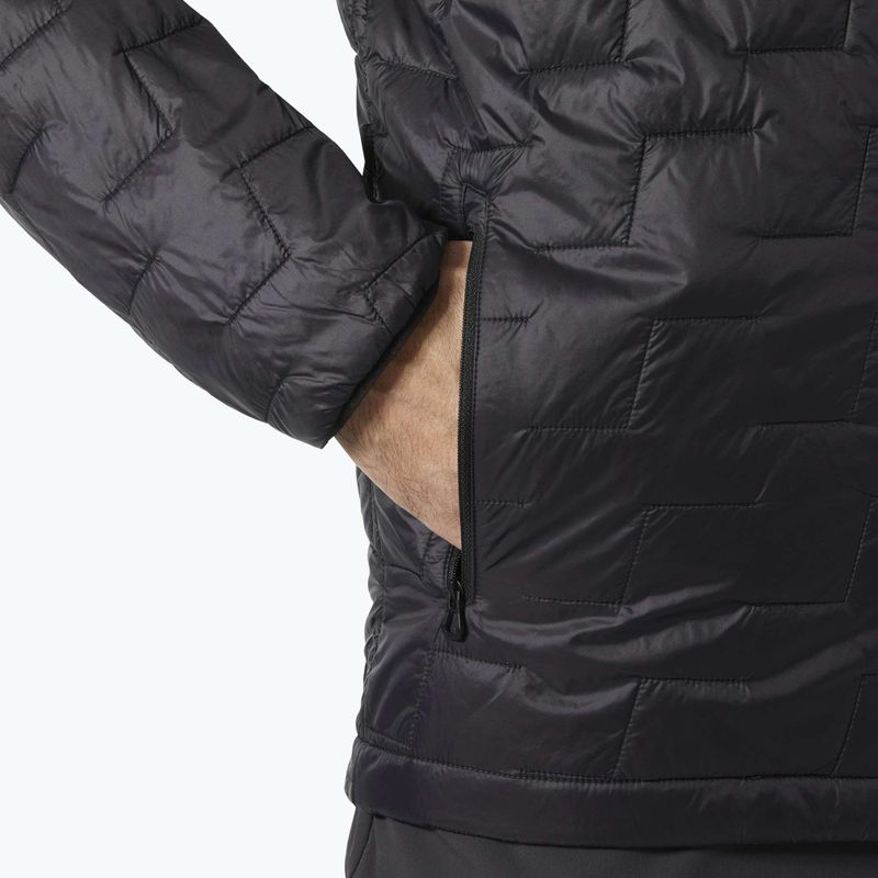 Pánská hybridní bunda Helly Hansen Lifaloft Hooded Insulator black matte 4