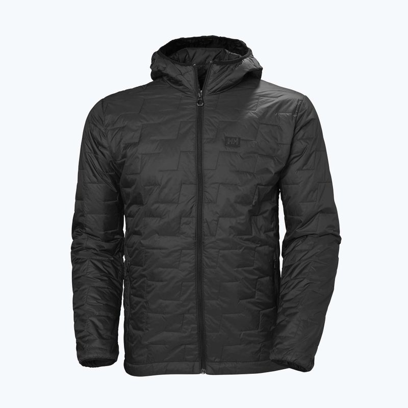 Pánská hybridní bunda Helly Hansen Lifaloft Hooded Insulator black matte 5