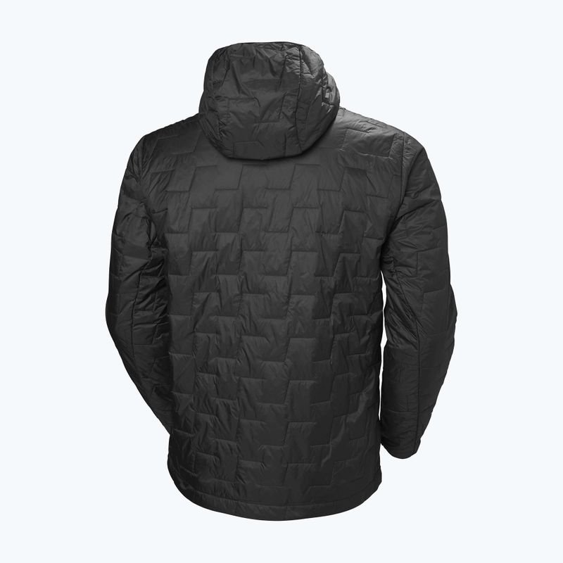 Pánská hybridní bunda Helly Hansen Lifaloft Hooded Insulator black matte 6