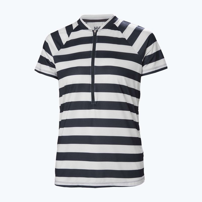 Dámské tričko Helly Hansen Siren 1/2 Zip navy stripe 5