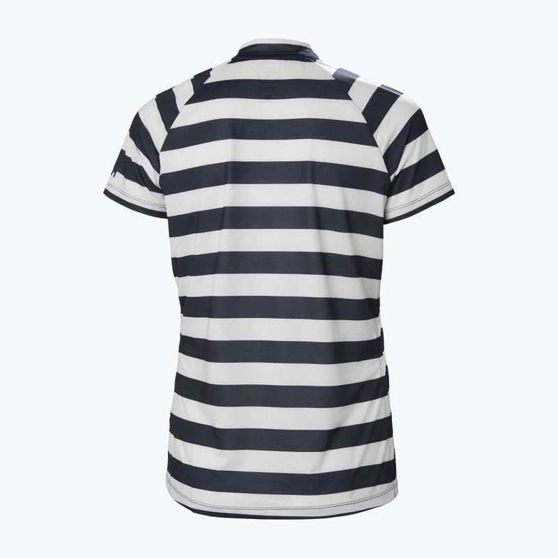 Dámské tričko Helly Hansen Siren 1/2 Zip navy stripe 6