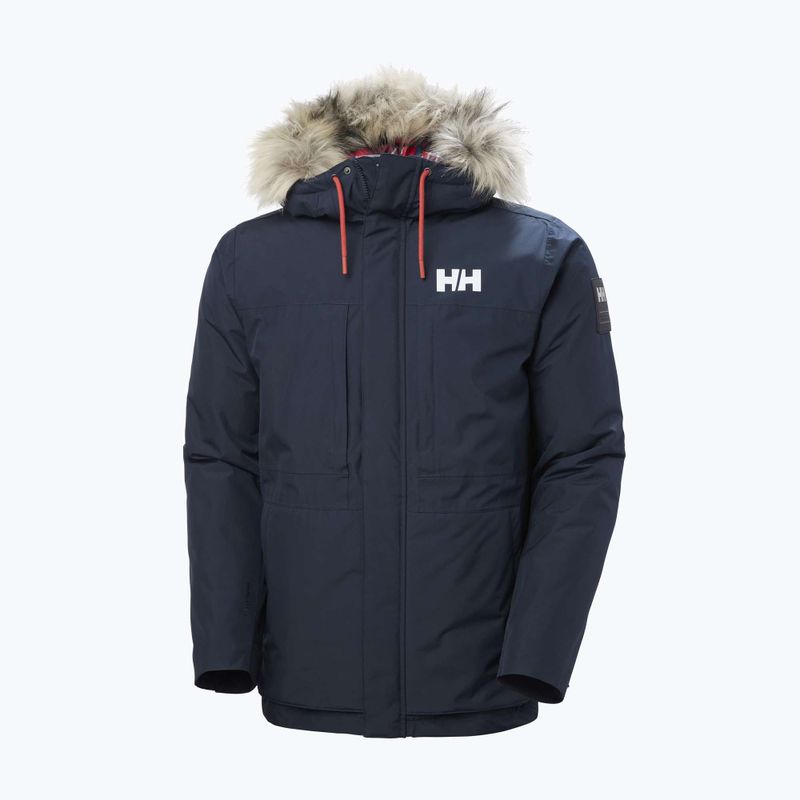 Pánská péřová bunda Helly Hansen Coastal 3.0 Parka, tmavě modrá 7