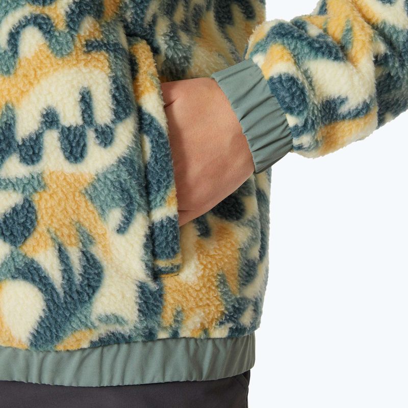 Dámská mikina Helly Hansen Imperial Printed Pile Snap sand bruce aop 4