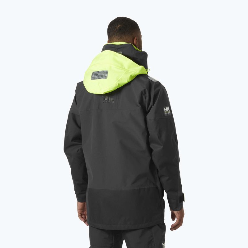 Pánská bunda do deště Helly Hansen Skagen Offshore ebony 2