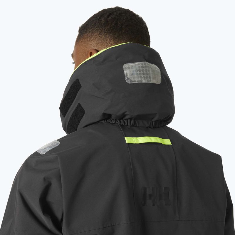 Pánská bunda do deště Helly Hansen Skagen Offshore ebony 4