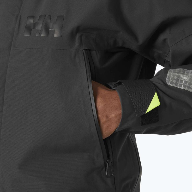 Pánská bunda do deště Helly Hansen Skagen Offshore ebony 7