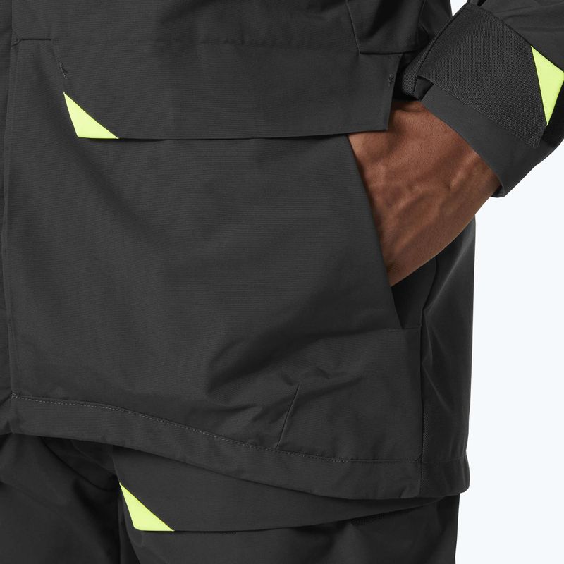 Pánská bunda do deště Helly Hansen Skagen Offshore ebony 8