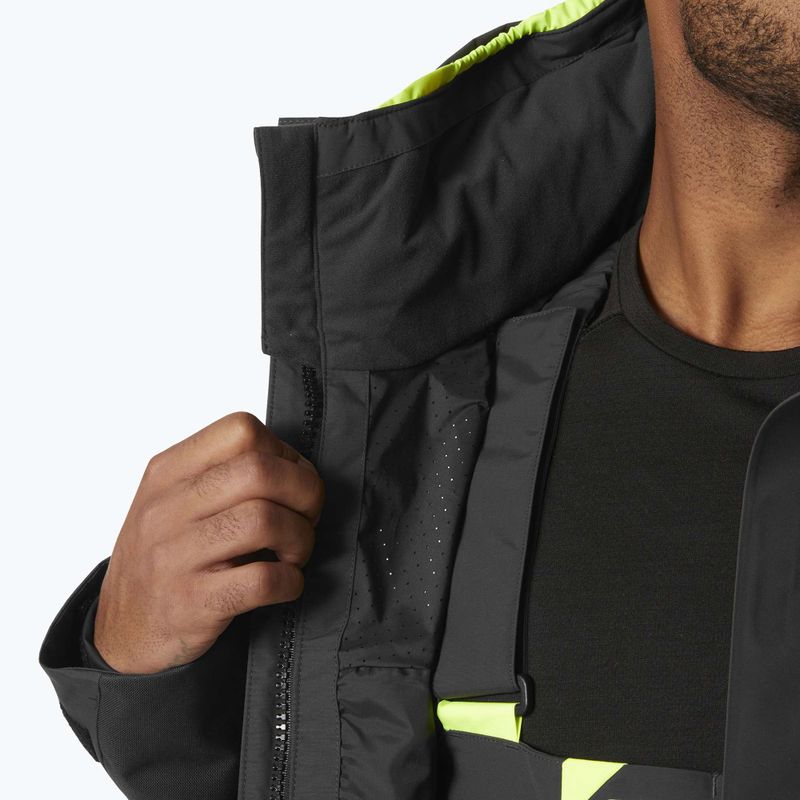 Pánská bunda do deště Helly Hansen Skagen Offshore ebony 10