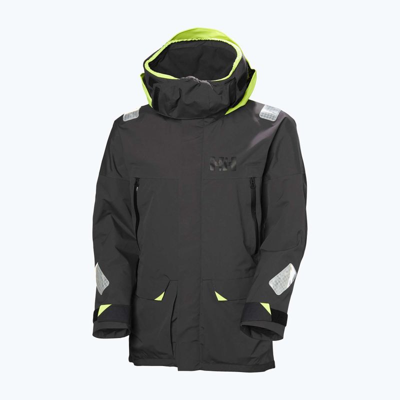Pánská bunda do deště Helly Hansen Skagen Offshore ebony 11