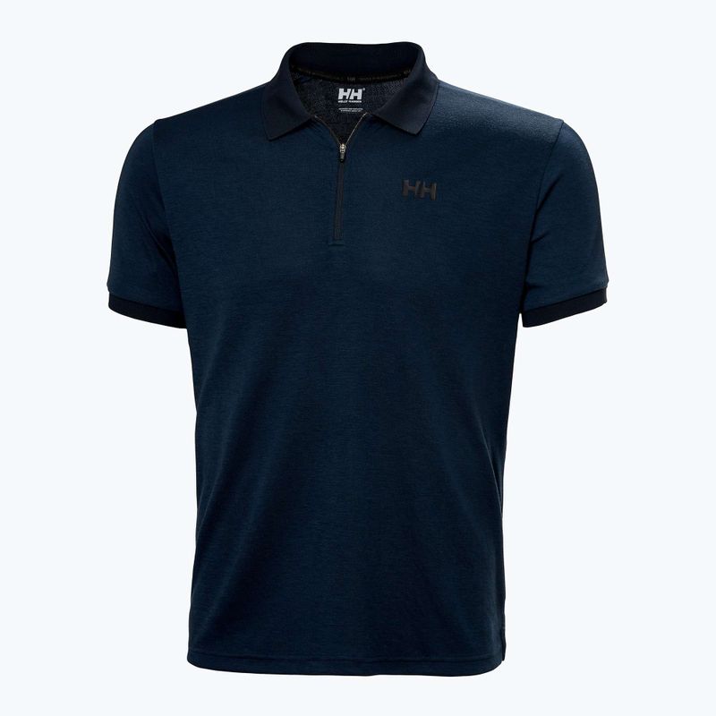 Pánská polo tričko  Helly Hansen Hp 1/2 Zip navy 5