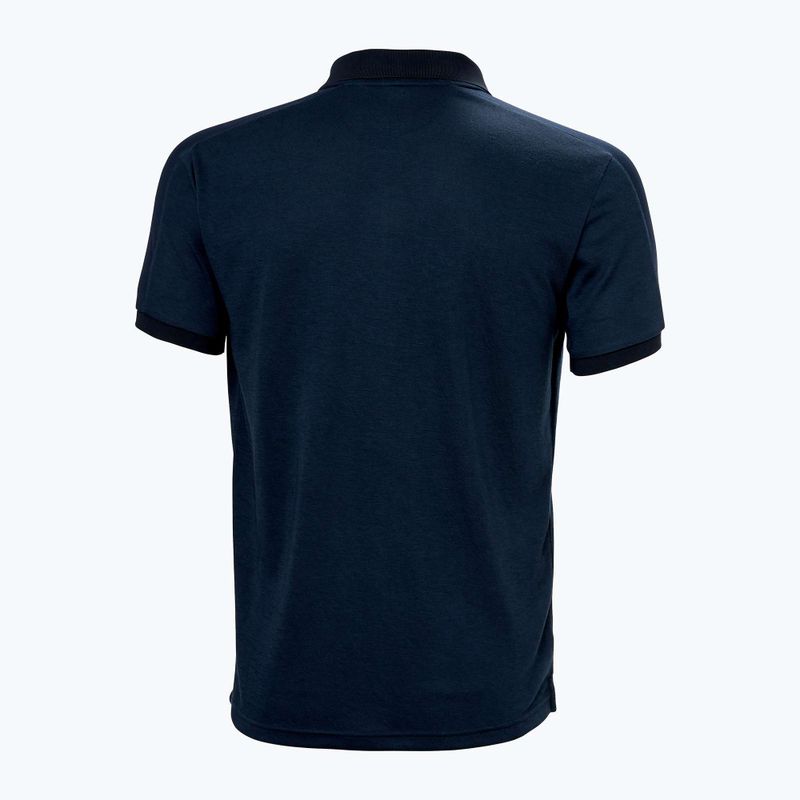 Pánská polo tričko  Helly Hansen Hp 1/2 Zip navy 6