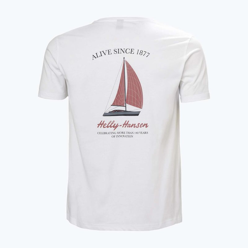 Pánské tričko Helly Hansen Shoreline 3.0 white 2